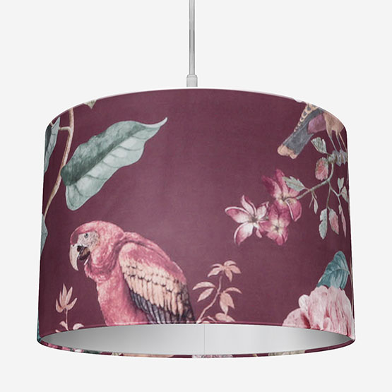 Enchanted Garden Damson Lamp Shade