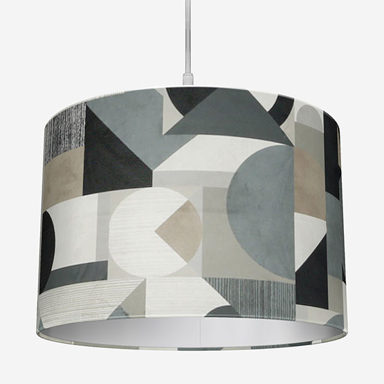 Geometrica Velvet Mineral Lamp Shade