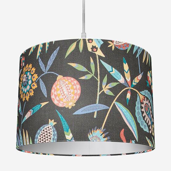 Hoopoe Charcoal Easy Fit Lamp Shade