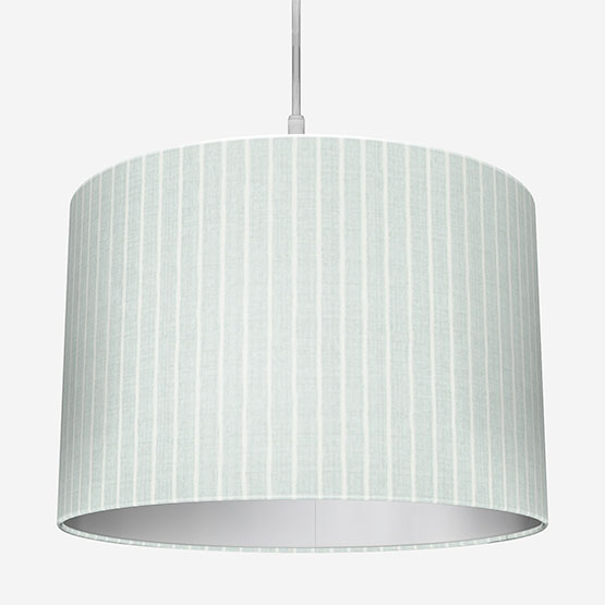 Pencil Stripe Duckegg Lamp Shade