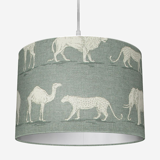 Prairie Animals Seagrass Lamp Shade