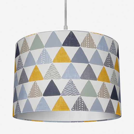 Pyramids Ochre Lamp Shade