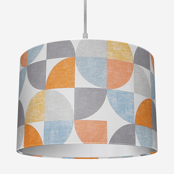 Spiral Tangerine Lamp Shade