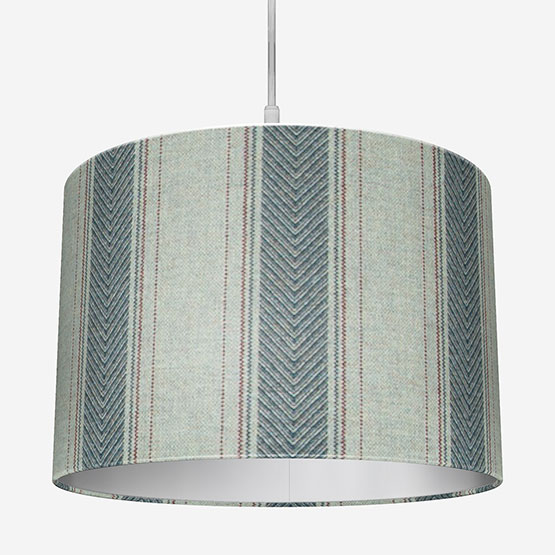MOON Regency Silver Aqua Easy Fit Lamp Shade