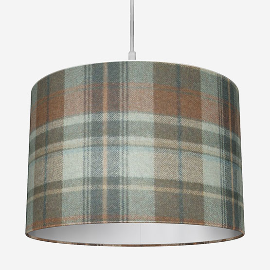 MOON Walsh Aqua Rust Easy Fit Lamp Shade