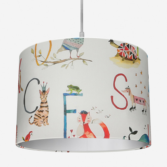 Animal Alphabet Paintbox Lamp Shade