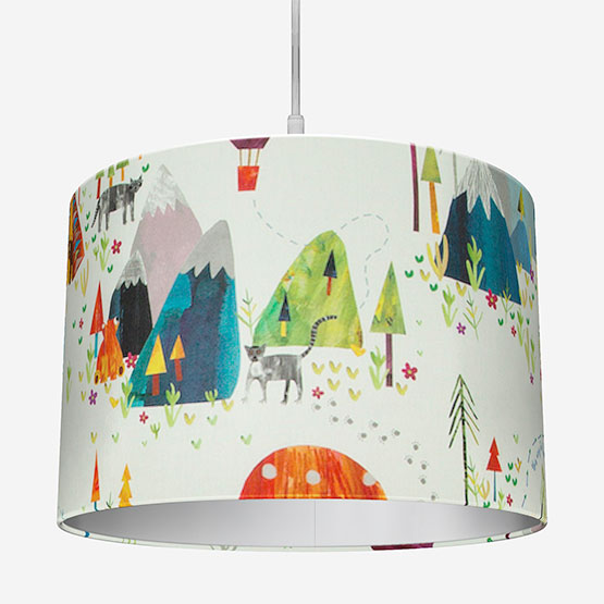 Away We Go Jungle Lamp Shade