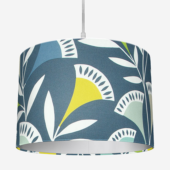 Scion Noukku Mist Kiwi and Midnight Lamp Shade