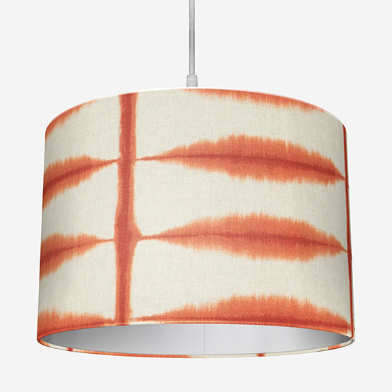 Scion Shibori Chilli Linen lamp_shade