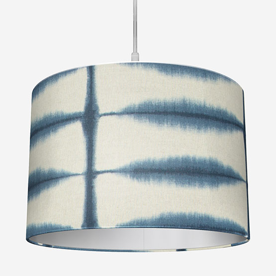 Scion Shibori Indigo lamp_shade