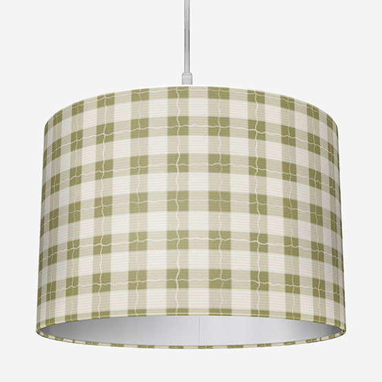 Sonova Studio Gingham Olive Lamp Shade