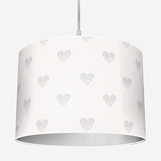 Sonova Studio Hearts Soft Grey Lamp Shade