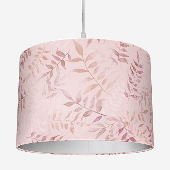 Sonova Studio Kaleidoscope Leaves Blush Pink Lamp Shade