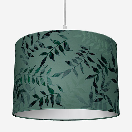 Sonova Studio Kaleidoscope Leaves Green Lamp Shade