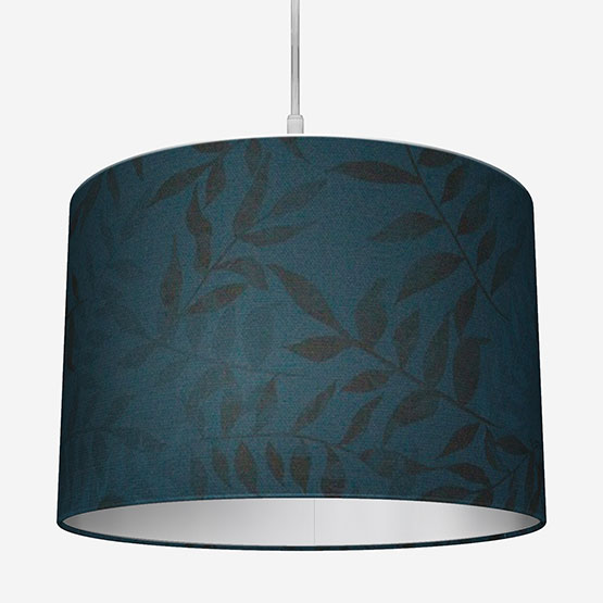 Sonova Studio Kaleidoscope Leaves Midnight Blue lamp_shade