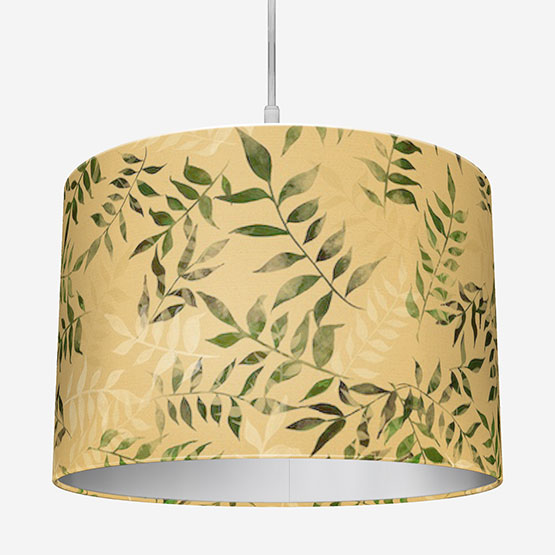 Sonova Studio Kaleidoscope Leaves Ochre lamp_shade