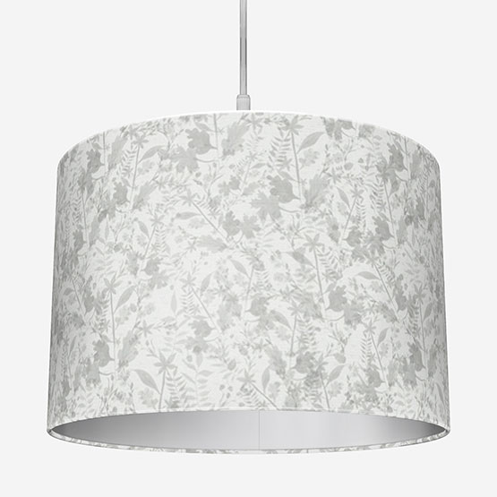 Sonova Studio Leafy Grey Silver Lamp Shade