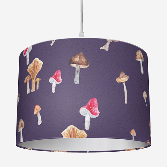 Sonova Studio Mushroom Forage Purple Lamp Shade