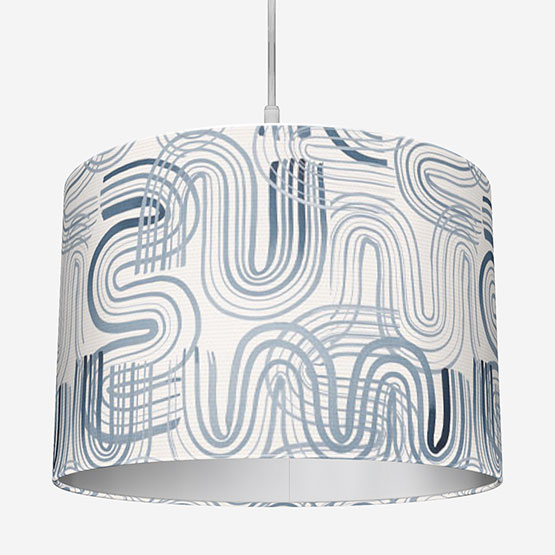 Sonova Studio Ripple Inky Blue lamp_shade