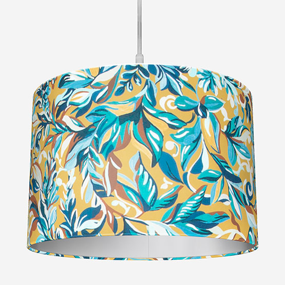 Ashbrook Velvet Ochre Lamp Shade