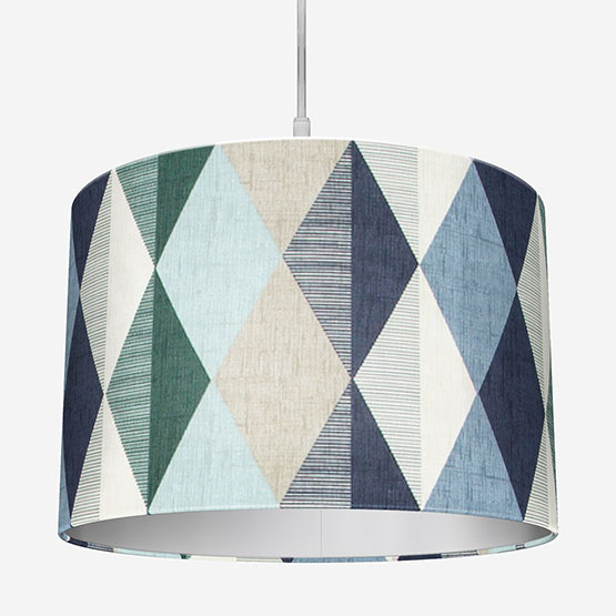 Denver Mineral and Navy Lamp Shade