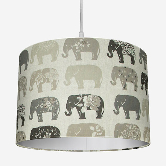 Studio G Elephants Natural Lamp Shade