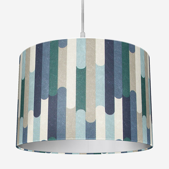 Seattle Mineral and Navy Lamp Shade