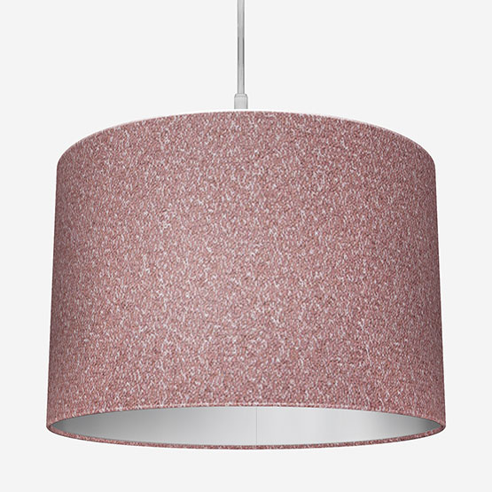 Boucle Peach Pink Lamp Shade