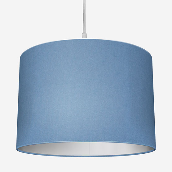 Canvas Aegean Blue Lamp Shade