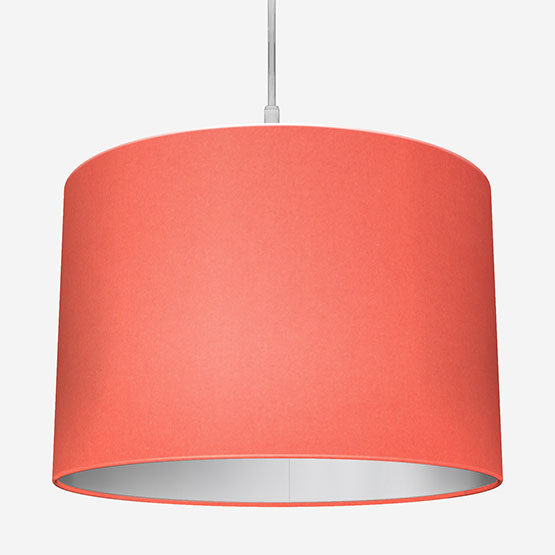 Canvas Fire Orange Lamp Shade