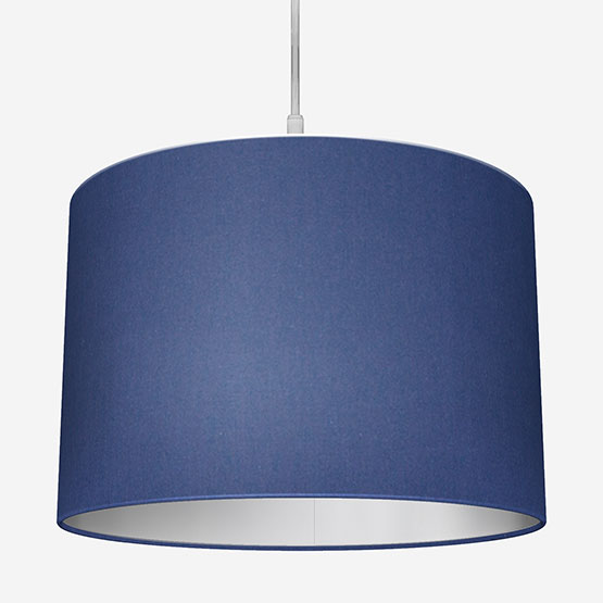 Canvas Indigo Blue Lamp Shade