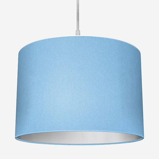 Canvas Sky Blue Lamp Shade