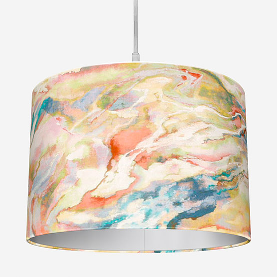 Touched By Design Modernist Inky Coral lamp_shade