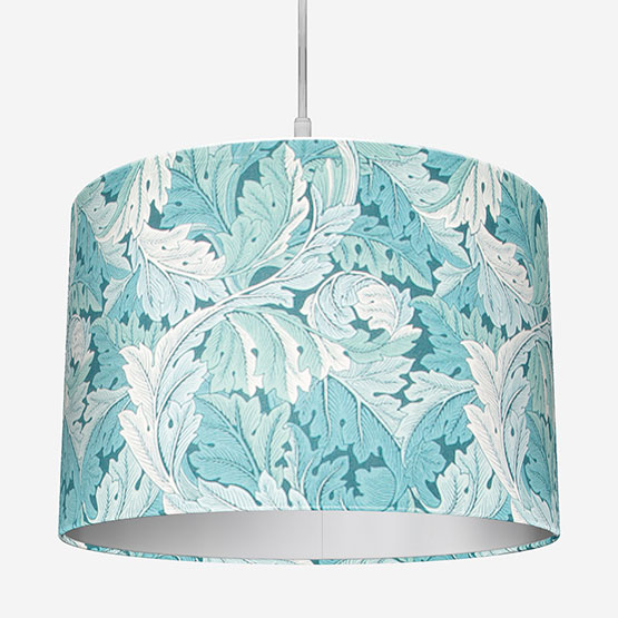 William Morris Acanthus Teal lamp_shade