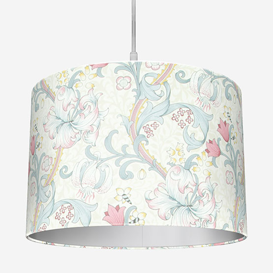 William Morris Golden Lily Dove and Plum Lamp Shade