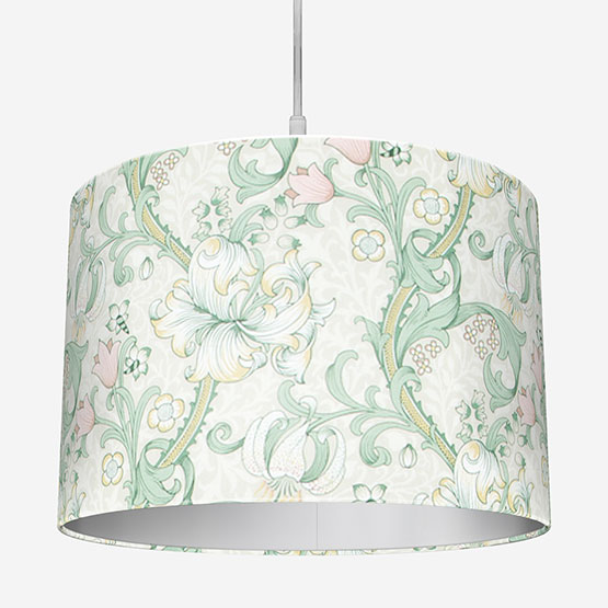 William Morris Golden Lily Linen and Blush lamp_shade