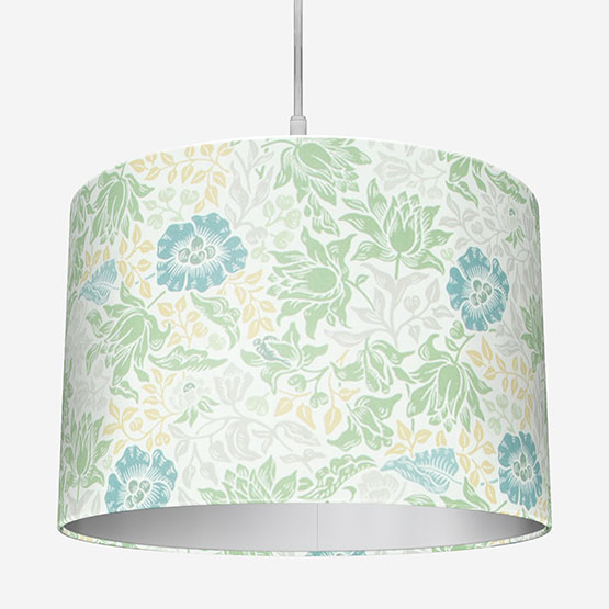 William Morris Mallow Apple and Linen Lamp Shade