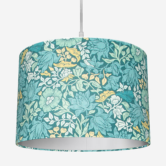 William Morris Mallow Teal Lamp Shade