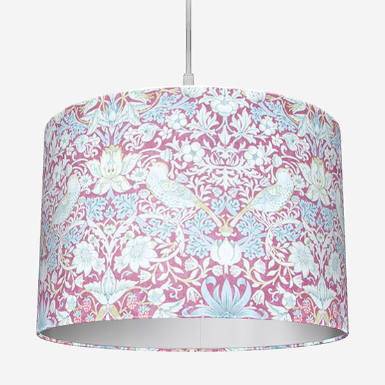 William Morris Strawberry Thief Plum Lamp Shade