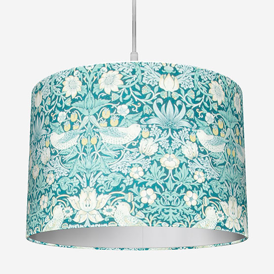 William Morris Strawberry Thief Teal Lamp Shade