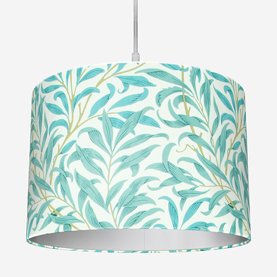 William Morris Willow Boughs Teal Lamp Shade