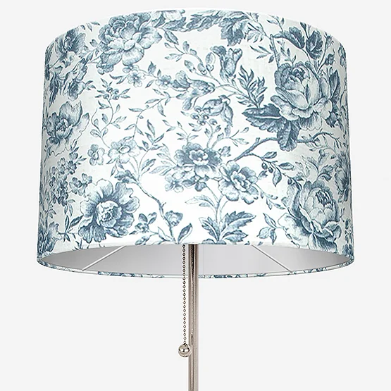 Camengo Celestine Tissu Bleu Encre lamp_shade