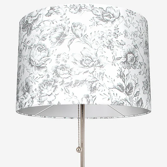 Camengo Celestine Tissu Noir Fusain lamp_shade