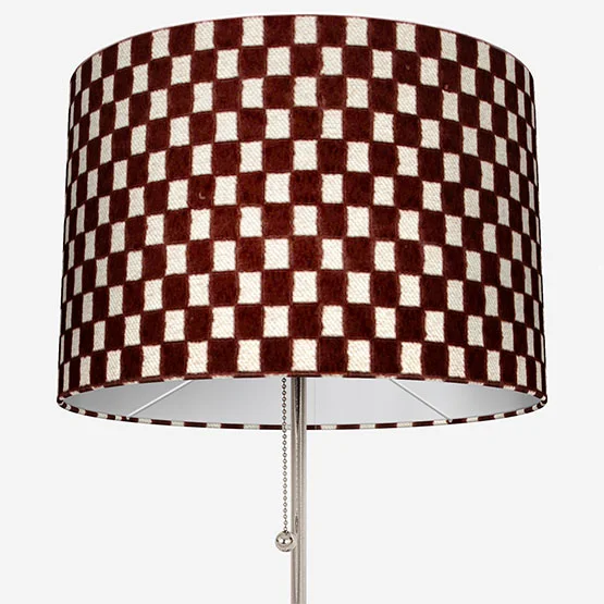Camengo Scacchiera Terre De Sienne lamp_shade