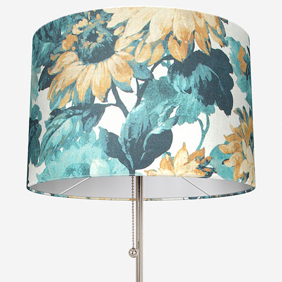 Clarke & Clarke Sunforest Denim and Linen lamp_shade