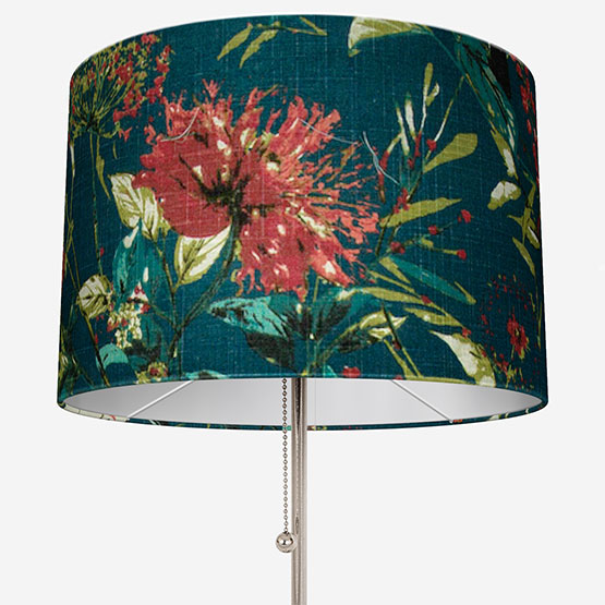 Edinburgh Weavers Freya Petrol lamp_shade