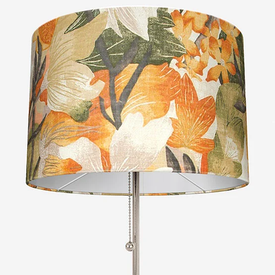 Edinburgh Weavers Lucy Burnt Orange lamp_shade