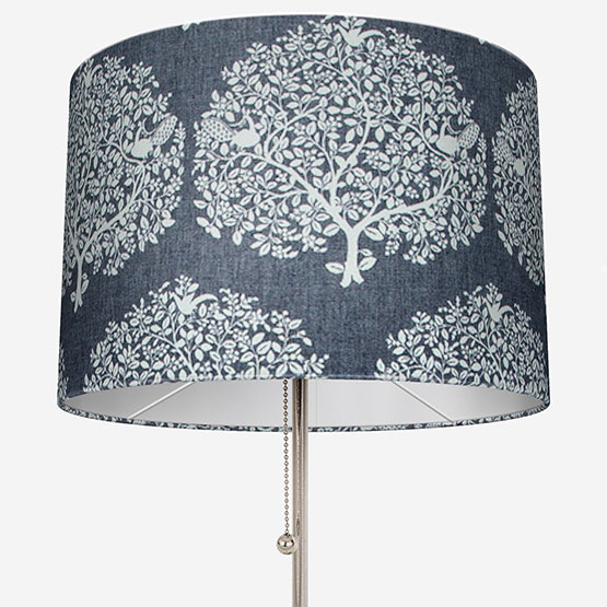 Fibre Naturelle Tree Of Life Denim lamp_shade