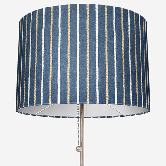 Fryetts Cromer Stripe Indigo lamp_shade