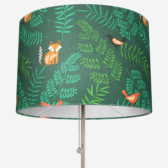 Fryetts Fern Forest Jade lamp_shade